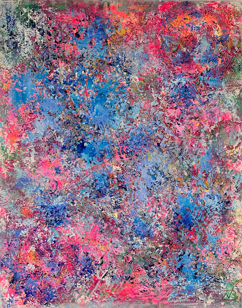 Nuages de bleuet