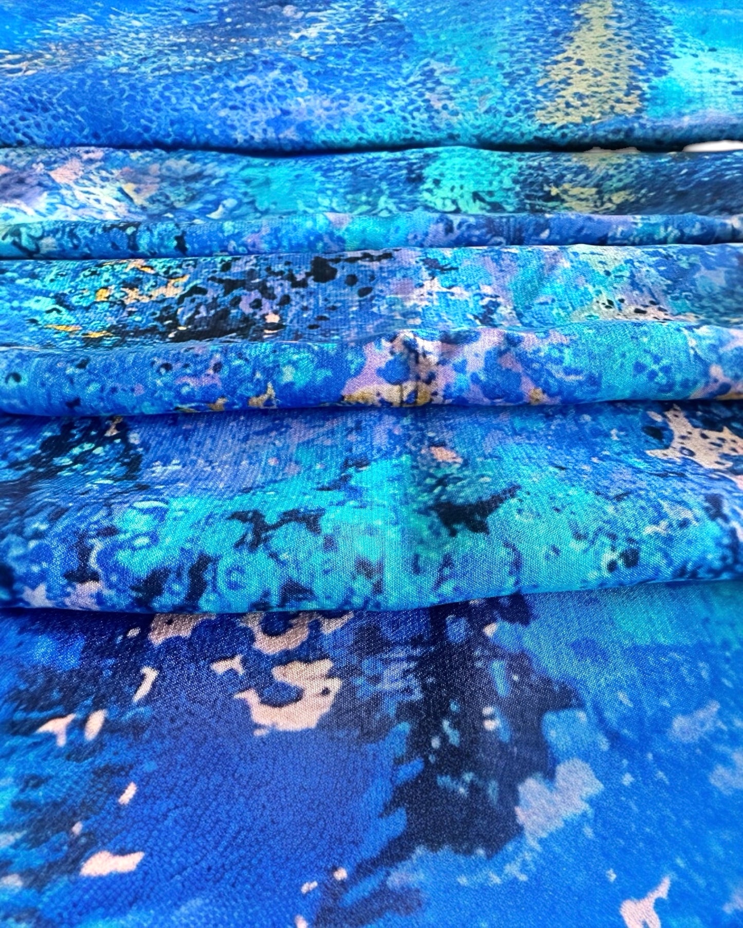 Foulard en soie « Aube matinale » 110