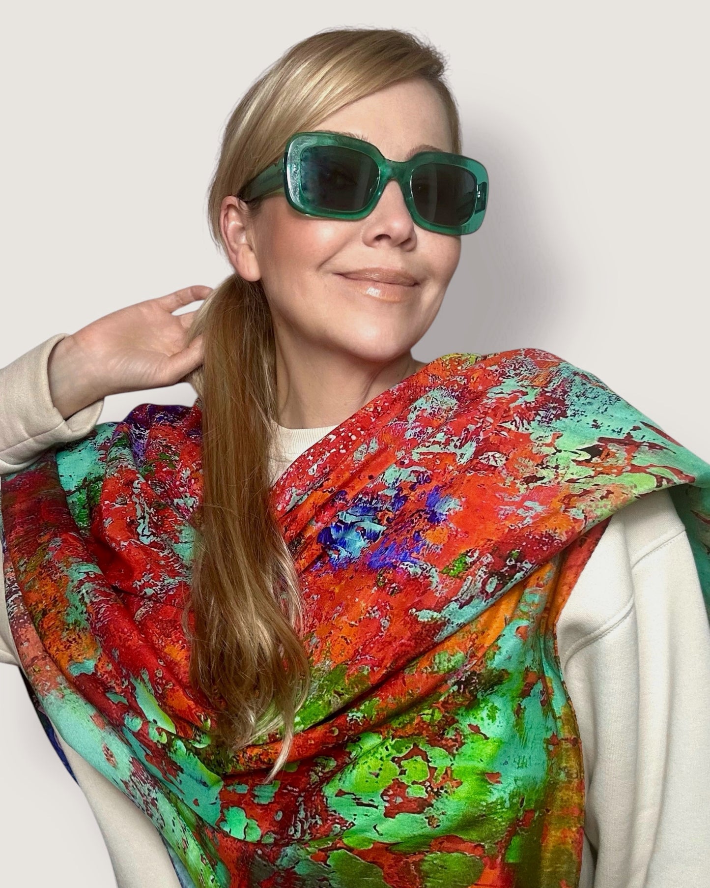 Foulard en soie « Le Gloaming » 110