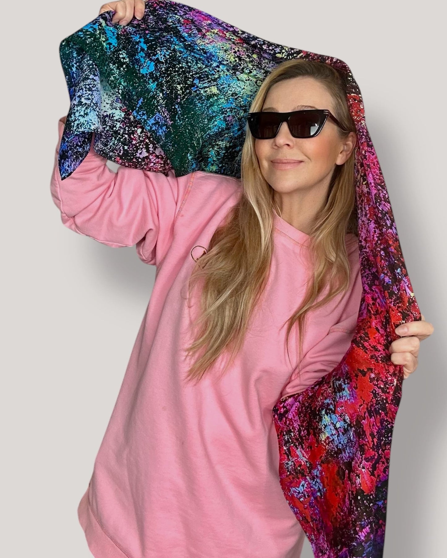 Foulard en soie «Nébuleuse Tête de Cheval» 110