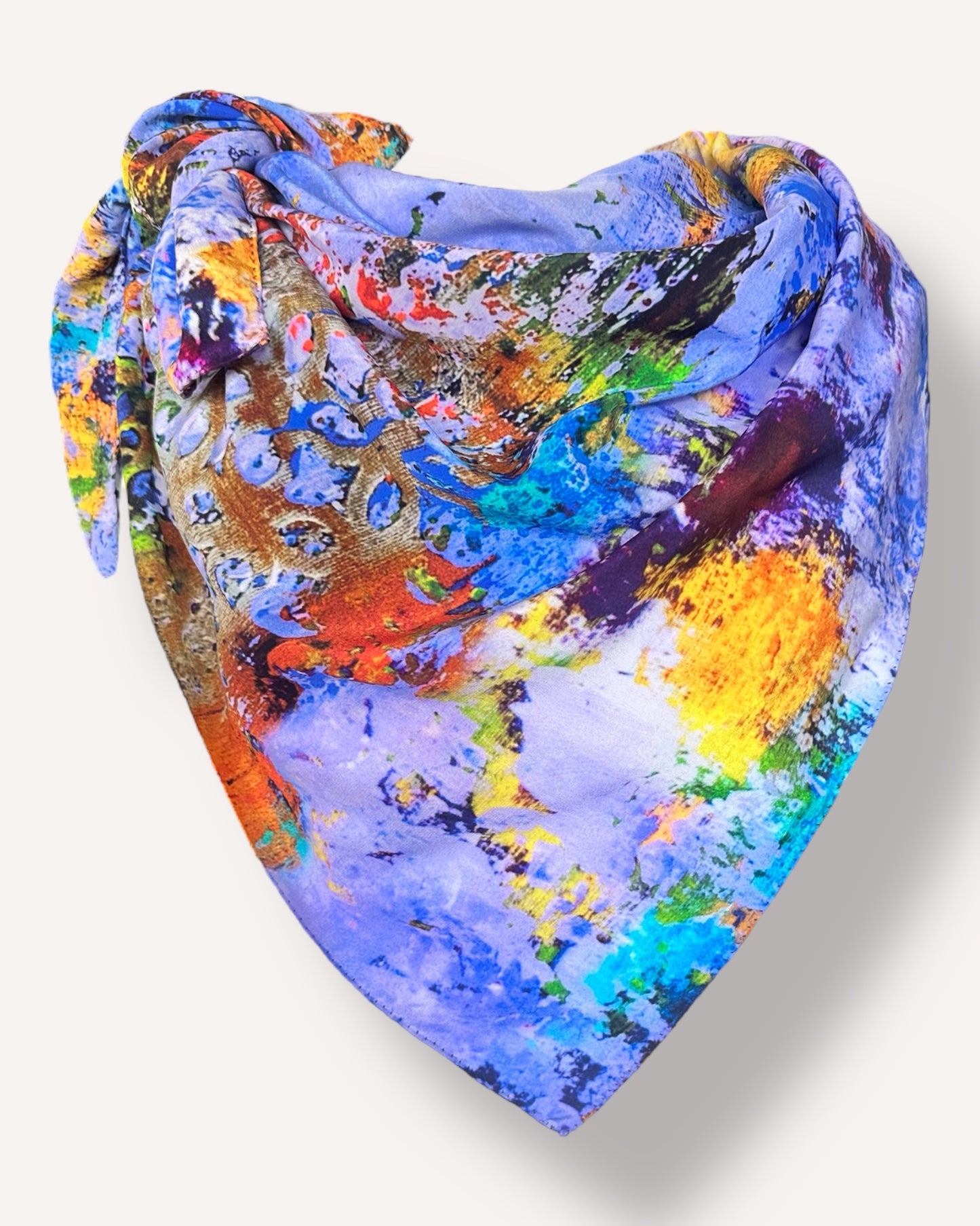 Foulard en soie « Lilac Dreamscape » 110
