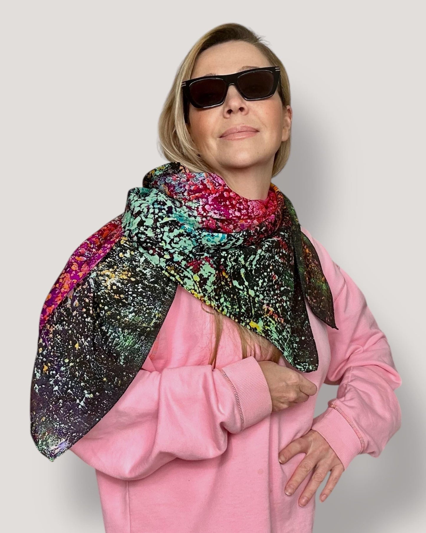 Seidentuch «Trifid Nebula» 110