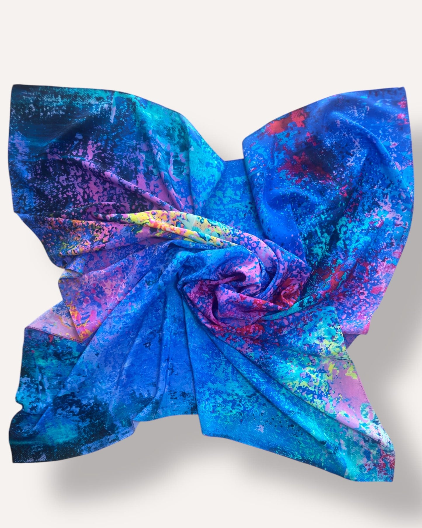 Foulard en soie « ADN universel » 110