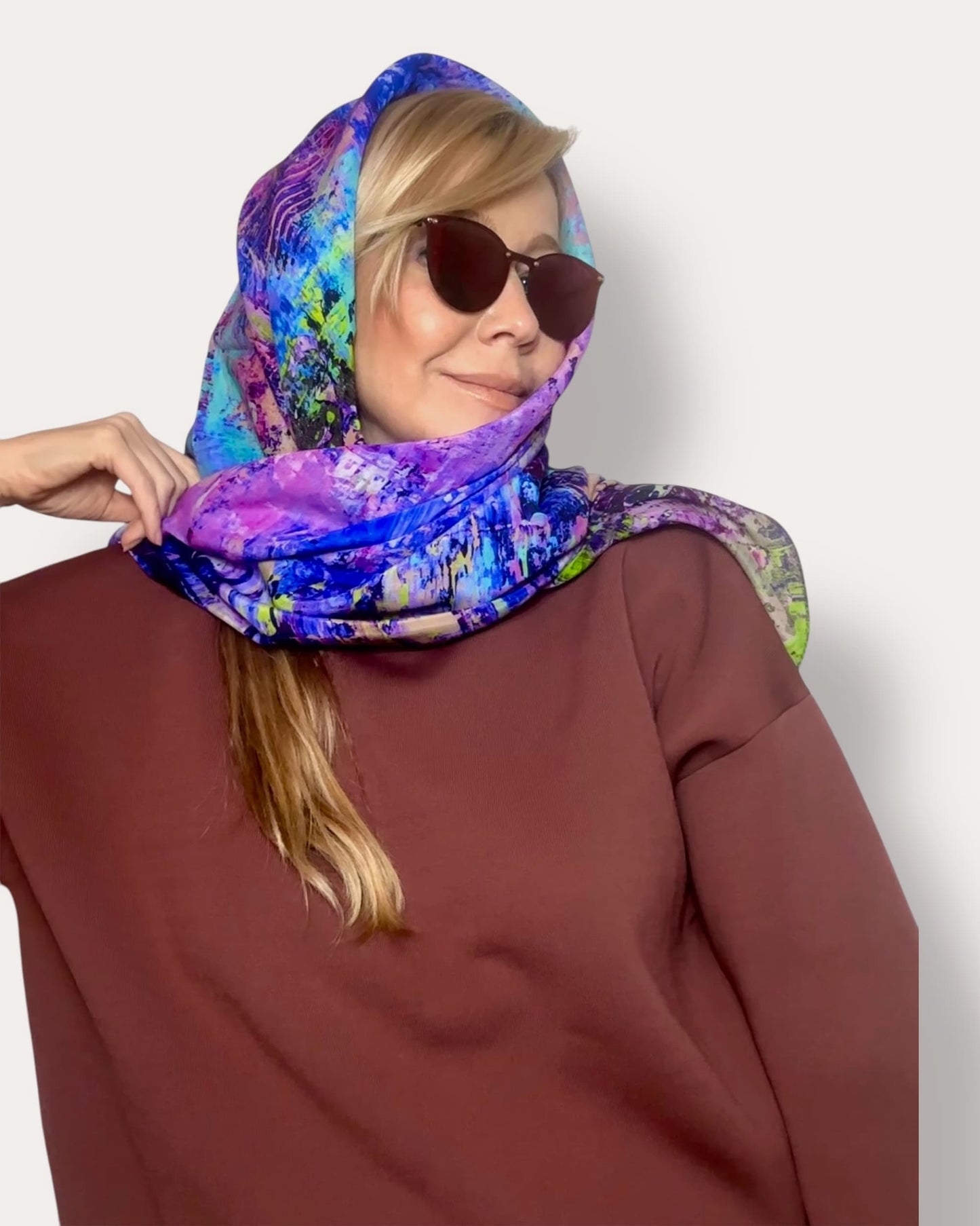 Foulard en soie « Venise » 110
