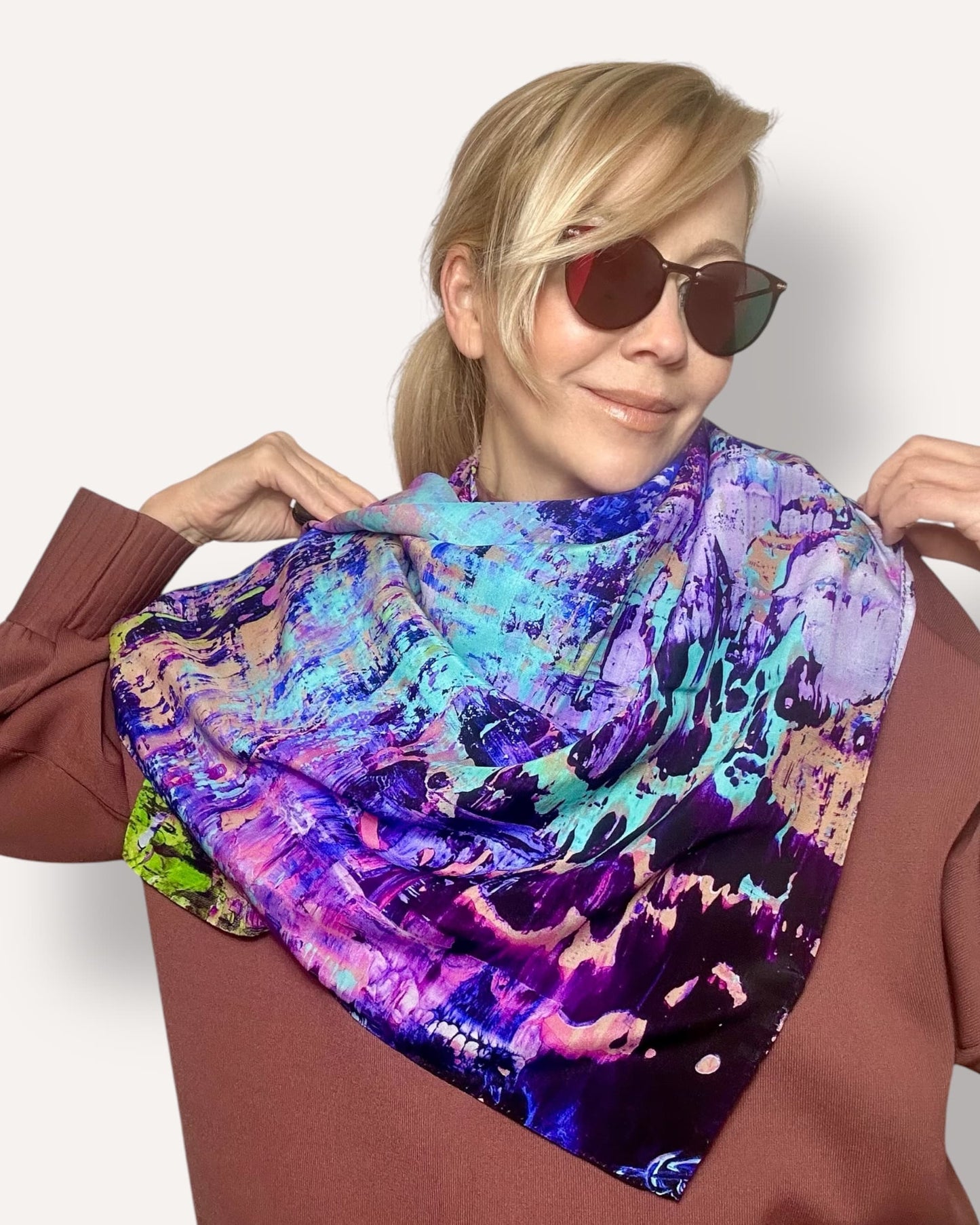Foulard en soie « Venise » 110