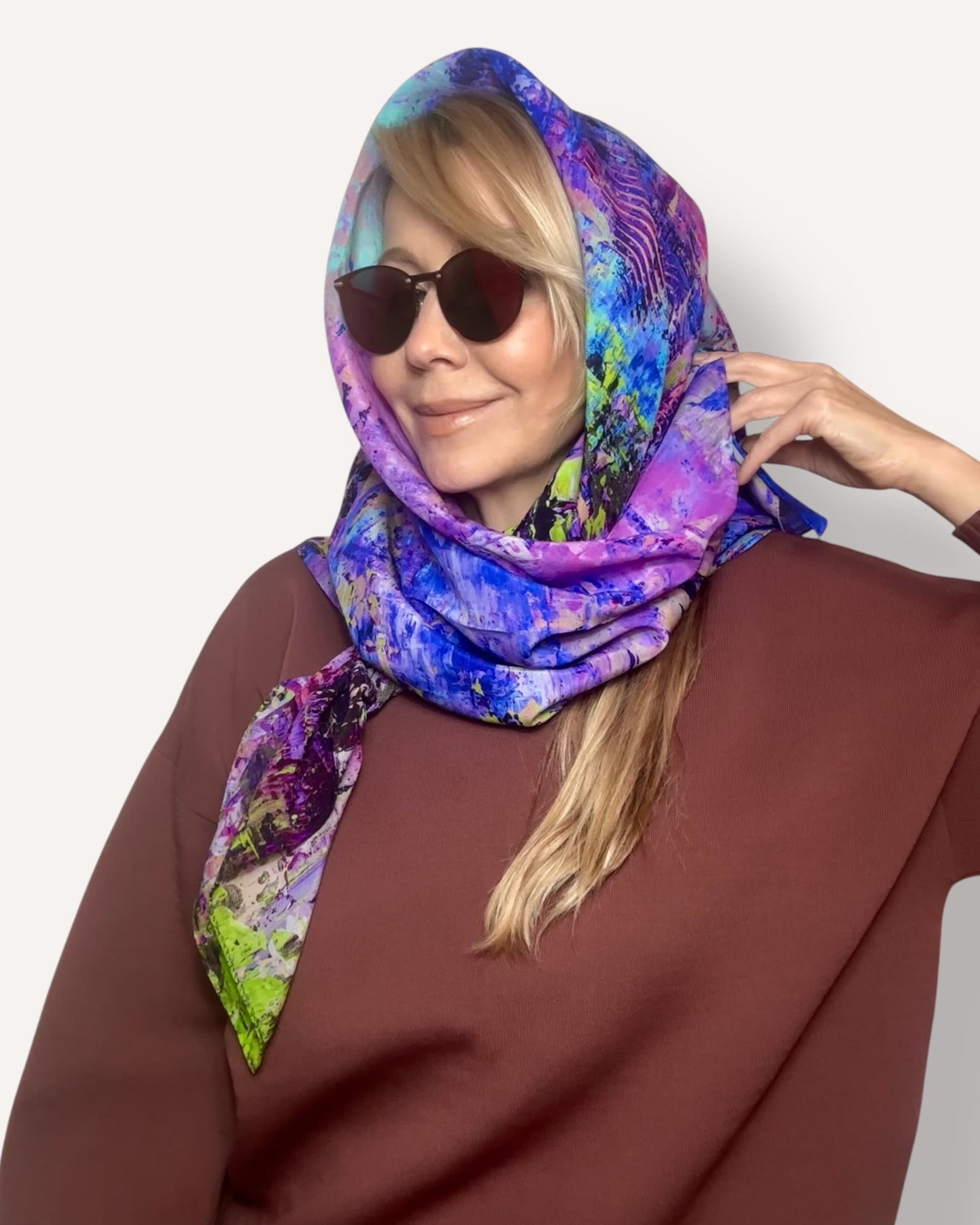Foulard en soie « Venise » 110