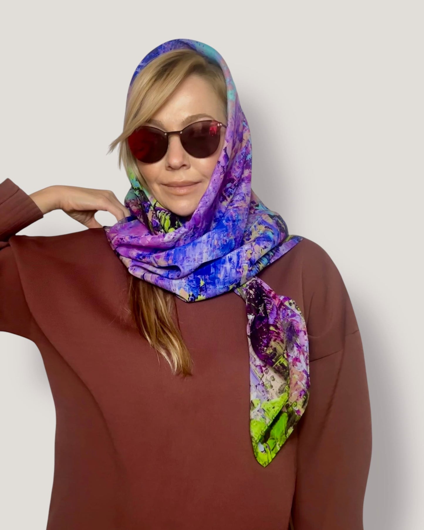 Foulard en soie « Venise » 110