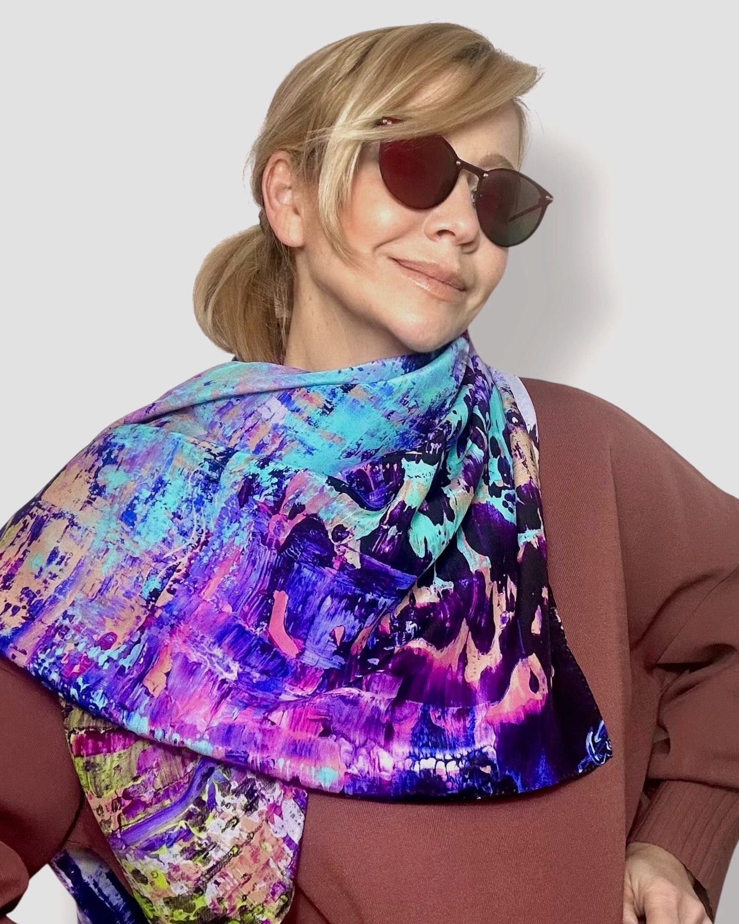 Foulard en soie « Venise » 110