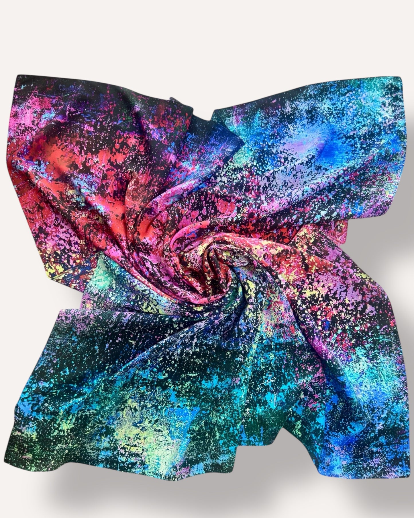Foulard en soie «Nébuleuse Tête de Cheval» 110