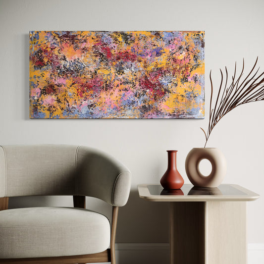 Original Painting Orbits of Thoughts