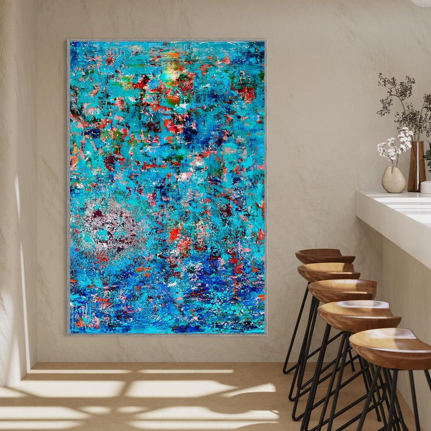 Original Painting Secret Underwater Kingdom