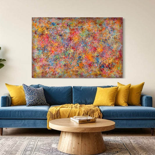 Peinture originale Émeute estivale II