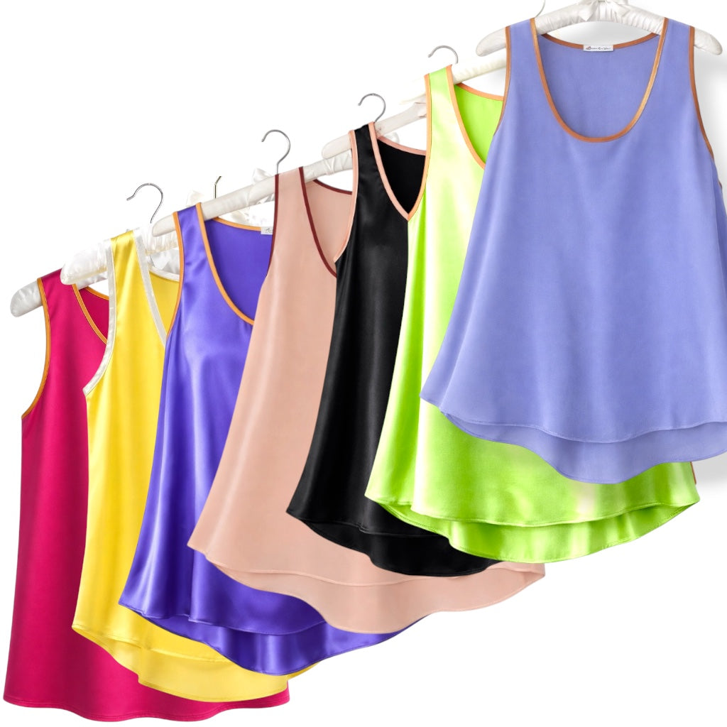 Silk tops