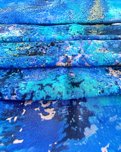 Foulard en soie « Aube matinale » 110