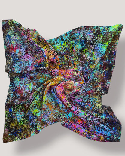 Foulard en soie « Émeute d'été » 110