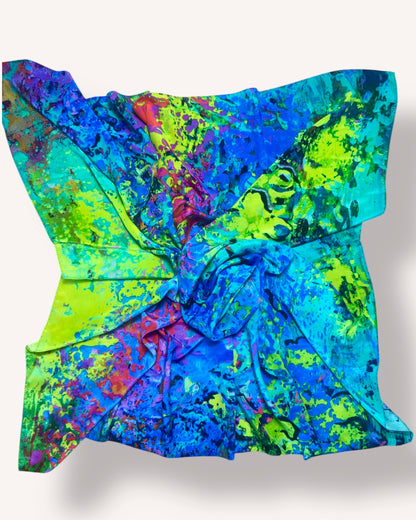 Foulard en soie « Le Spectre » 110 