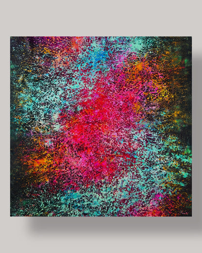 Silk Scarf «Trifid Nebula» 110