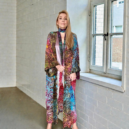 Seidenkimono "Trifidnebel"