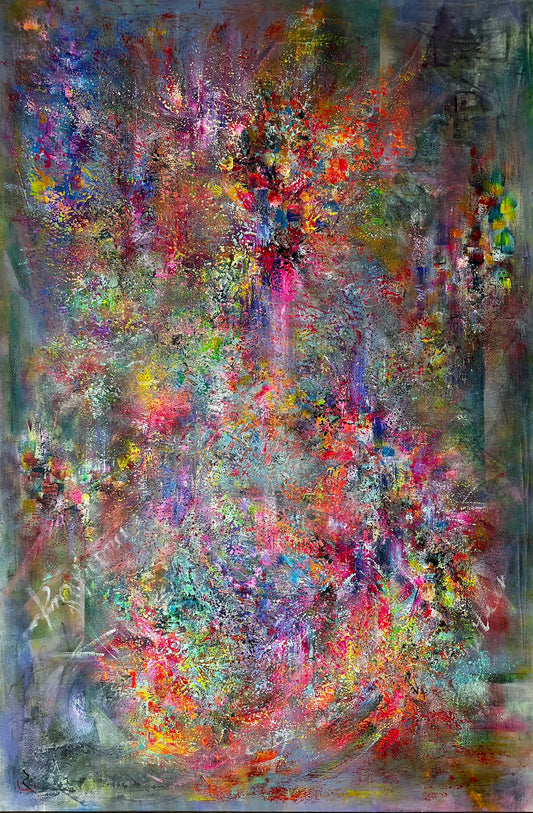 Original Painting Constellation Chandelier
