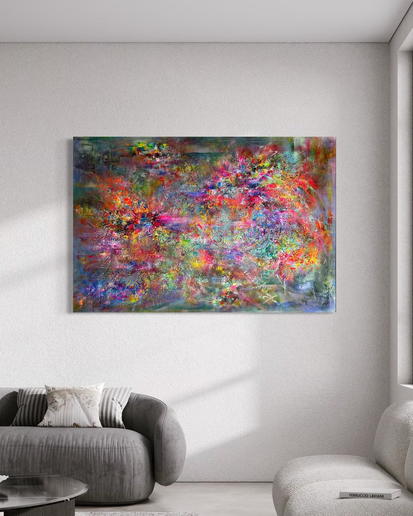 Original Painting Constellation Chandelier