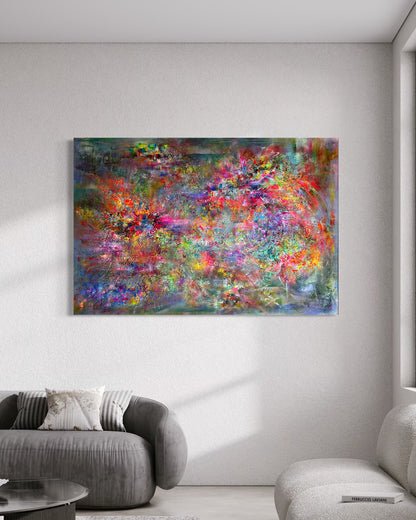 Original Painting Constellation Chandelier