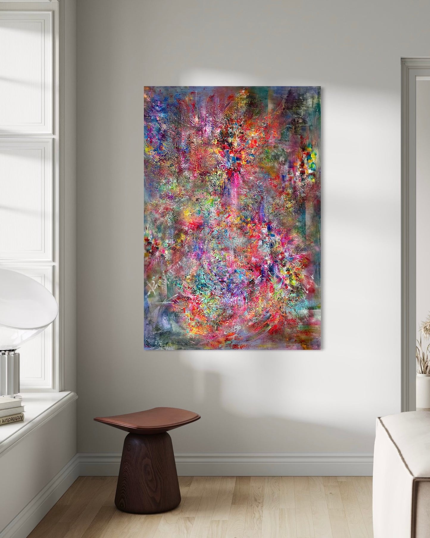 Original Painting Constellation Chandelier