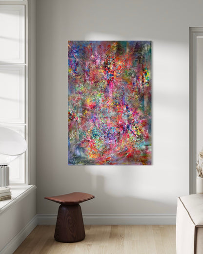 Original Painting Constellation Chandelier