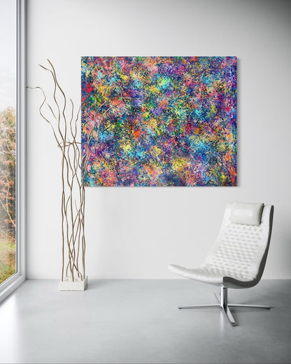 Original Painting Coral Bloom