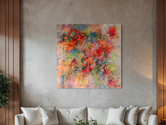 Original Painting Floral Aurora