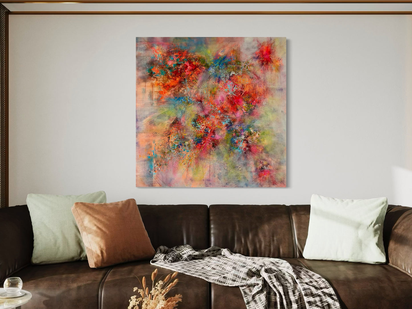 Original Painting Floral Aurora