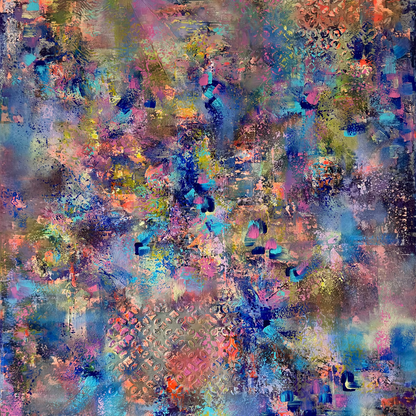 Original Painting Lilac Diffusion