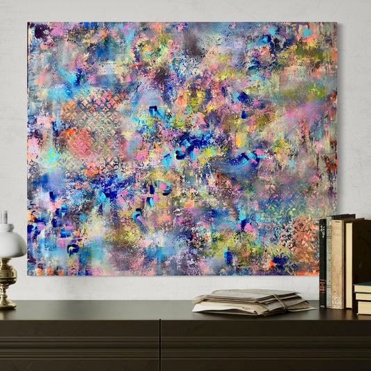 Original Painting Lilac Diffusion