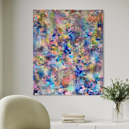 Original Painting Lilac Diffusion