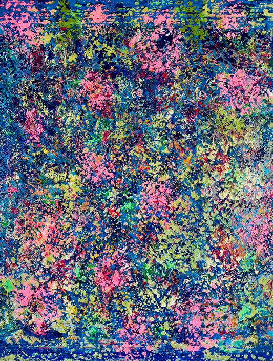 Original Painting Neptune's Garden