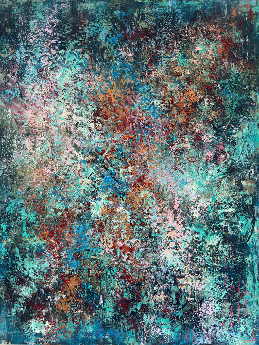 Original Painting Ocean Treasure