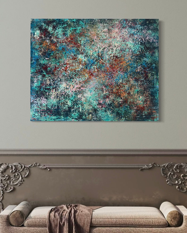 Original Painting Ocean Treasure