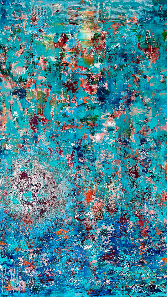 Original Painting Secret Underwater Kingdom