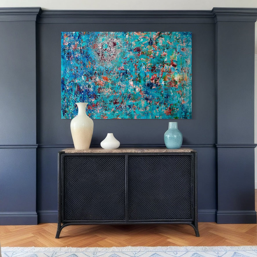 Original Painting Secret Underwater Kingdom