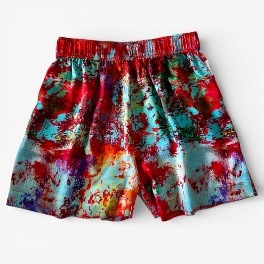 Satin shorts The Gloaming by Art Wear by Natalia Brooks