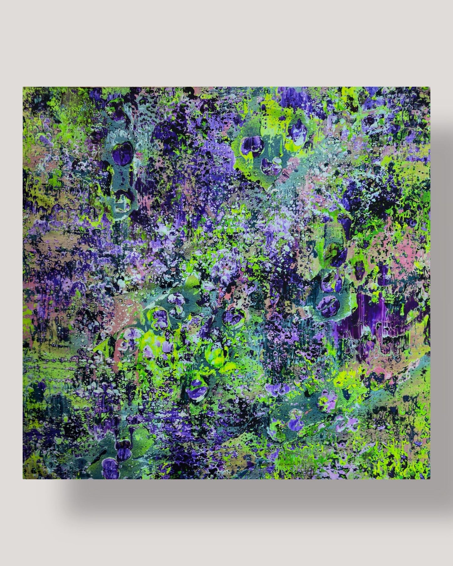 Seidenschal „Unterwasseramazonen“ 110 x 110 cm