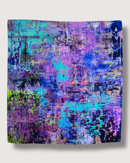 وشاح حرير "البندقية" 110x110 سم